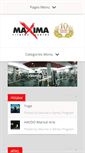 Mobile Screenshot of maxima-fitness.com